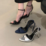Peep Toe Talon Pantoufle 2025 New Arrival Female Shoes Kitten Gold Rosy Fashion Slippers Women Mules Heels