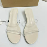 Fairy-Style Women's Fashion Sandals Summer New Arrival Open-Toe Slip-On Plus Size Ladies Heel Sandals
