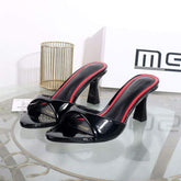 Talon Aiguill Tout Femm Red Fashion 2026 Summer Slipper Sandal Heels for Women