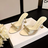 Elegant White Silk Pointed Toe Pumps Sexy 2026 Trendy Women's Heels