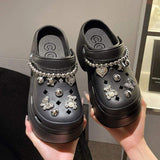 Comfortable Soft Sandali Donna Summer Thick Bottom Slides Platform Sandals