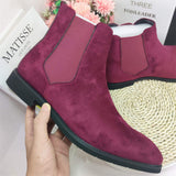 Slip on Faux Suede Boots Comfortable Zip Closure Top Grade Loafers Men's Boots