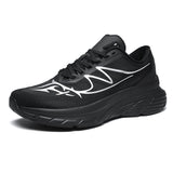 Mens Wide Toe Box Running Shoes Big Size Athletic Walking Sneakers Vibrant Orange Gym Workout Sports Footwear
