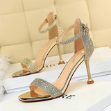 Sandales Au Talons Femmes Latest Design Shoes Vendor Retro Fashion Custom Logo Sandal 2025 Women Heels