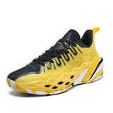 Professional Men Basketball Shoes High Top Athletic Sneakers Breathable Mesh Training Footwear Shock Absorption Sport Trainers