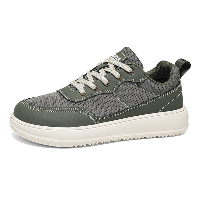 Mens Casual Walking Shoes Versatile Mesh Sneakers Low Top Classic Platform Tennis Shoes Women Minimalist Slip Resistant Footwear