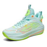 Mens Basketball Shoes High Top Cushioning Sneakers Dynamic Ankle Support Athletic Footwear Women Indoor Outdoor Sports Trainers