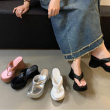 Sandalias Feminina Casual Latest New Fashion Trending Platform Wedge Sandals