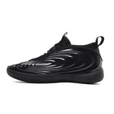 Mens Futuristic Metallic Silver Ripple Wave Basketball Sneakers Ultra Lightweight Sleek High Performance Outdoor Court Shoes