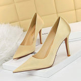2025 New Arrival High Quality Custom Logo Wholesale Pumps Comfortable Shoes Trendy Heels for Women