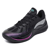 Professional Mens Basketball Shoes High Traction Non Slip Rubber Breathable Athletic Sneakers for Court Training Outdoor Sports