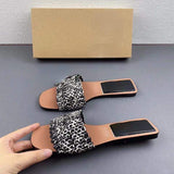 Sandalias Mujer Trendy Slide Sandal Flat Shoes for Ladies