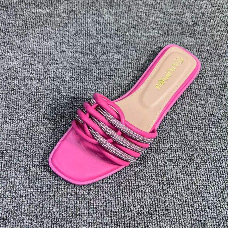 Sandalias De Playa Trendy Diamond Fashion Summer Trendy Women's Sandals