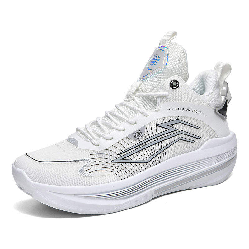 Mens Basketball Shoes High Top Cushioning Sneakers Dynamic Ankle Support Athletic Footwear Women Indoor Outdoor Sports Trainers
