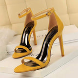 Best Selling Slippers Talons Slides Ladies Footwear Cross Woven Sandals Trendy Mules Heels for Women Shoes 2025