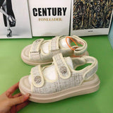 Roman Sandale Femme Zapatillas Zapatos Custom Inflatable Footwear 2024 Summer Women's Sandals