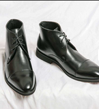Lace up Comfortable Fashion Design Durable Formal Dress Shoes Red Bottom Casual Ankle Boots