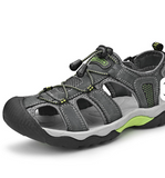 Summer Sandals Casual Shoes Genuine Leather Upper High Performance Breathable Beach Fun Men Leather Sandals Shoes