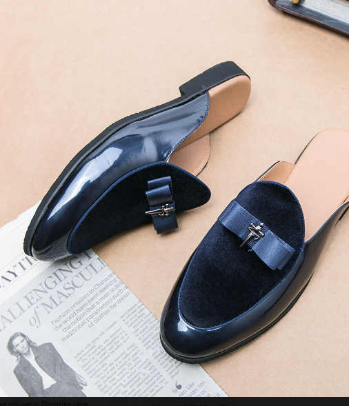 Fashion Design Half Shoes Mules Home Slippers Comfortable Summer Leisure Casual Shoes for Men Slippers Shoes