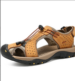 Full Grain Leather Sandals High Performance Fashion Pure Leather Men Summer Sandals Shoes for Men