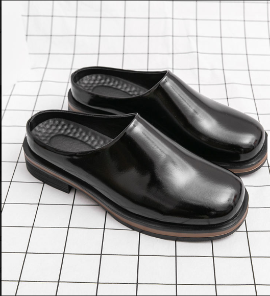 Handsome Quality Men Casual Formal Half Dress Shoes Classic Design Good Looking Durable Outdoor Slip on