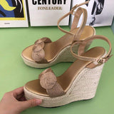 Comfortable Latest Design Fashion Sexy Ladies Platform Wedge High Heel for Women Sandals
