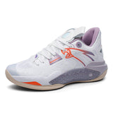Glow in Dark Men Basketball Shoes High Performance Court Sneakers Breathable Mesh Athletic Footwear With Galaxy Gradient Midsole