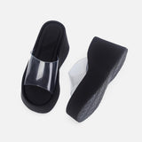 Chaussure Femme Sandale Open Toe Fashion Height Increasing Thick Platform Women's Sandals for Summer