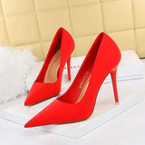 7.5CM/10.5CM Bigtree Factory Calzado Mujer Elegant Fashion Shoes High Heels for Women and Ladies 2025