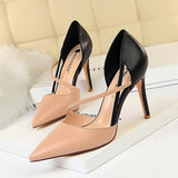 Guangzhou Shoes Factory Zapatos Altos De Mujer Dress Design Pink 2025 Sexy High Heels for Women