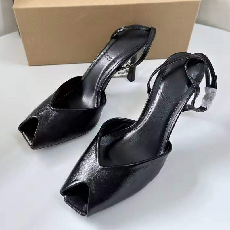 Fashion Sandalias Elegantes Peep Toe Sandal 2026 Summer Heels for Women