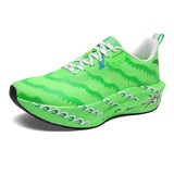 Men Carbon Fiber Plate Running Shoes Professional Marathon Racing Sneakers Women Road Jogging Footwear Lightweight Trainers