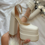 2025 Plataformas Sandalias Summer New Design Thick Sole High Heels Ladies Chunky Platform Sandals for Women