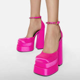 2025 Plataformas Sandalias Summer New Design Thick Sole High Heels Ladies Chunky Platform Sandals for Women