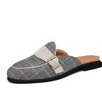 Latest Design Men Half Shoes Leisure Casual Summer Slip on Fashion Design Home Slippers for Men