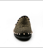 Plus Size 13 Half Casual Designers Men Slide Slippers Dress Shoes Quality Rivet Upper Mules for Men