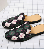 Men Casual Slippers Backless Half Loafers Shoes Comfortable Good Looking Men Dress Shoes Slippers