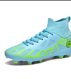 Women Boys Professional AG FG TF Football Shoes Leather Training Men Soccer Cleats Boots