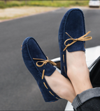 Cowhide Genuine Leather Loafers Large Size 47 Driving Casual Leisure Men Moccasin Shoes