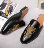 Lightweight Comfortable Good Looking Fashion Half Shoes Classic Hard Wearing Cool Pattern Men Casual Slippers