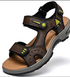 Summer Sandals Comfortable Fashion Design Durable Genuine Leather Sandals for Men