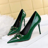 Low MOQ Elegant Stiletto Style Summer Sandals Women Shoes Pumps Heels