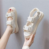 Roman Sandale Femme Zapatillas Zapatos Custom Inflatable Footwear 2024 Summer Women's Sandals