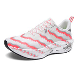 Men Carbon Fiber Plate Running Shoes Professional Marathon Racing Sneakers Women Road Jogging Footwear Lightweight Trainers