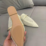 Summer Breathable Slipper Fashion Sandales Plate Femmes Mesh Women 2026 Flat Sandals for Women