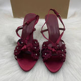Sandales a Talons Hauts Sensuelles Feminines Women's Heel Pumps Elegant Lady Sexy Sandals