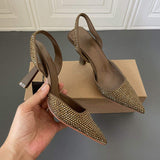 Chaussure Mariage Femme 2021 Latest Design Elegant Sexy Style Rhinestone Pearl High Heel White Wedding Shoes for Bride