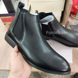 Pointed Toe Fashion Breathable Dress Shoes Comfortable Classy Chelsea Boots