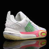 Small Quantity Brand Logo Custom Professional Men Outdoor Sports Sneakers for Concrete Floor Blank Mesh Women Basketball Shoes