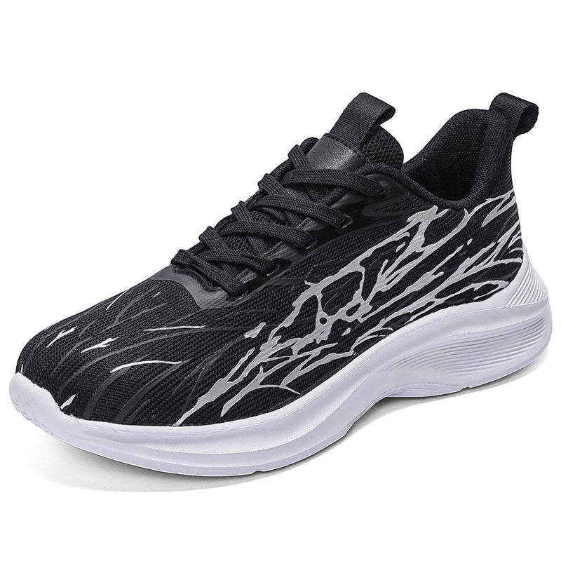 Mens Running Shoes Breathable Mesh Sneakers Casual Walking Shoes Comfortable Athletic Gym Fitness Trainer